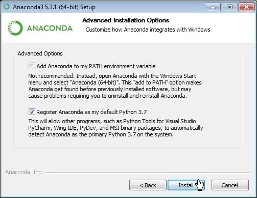 download anaconda for pycharm windows