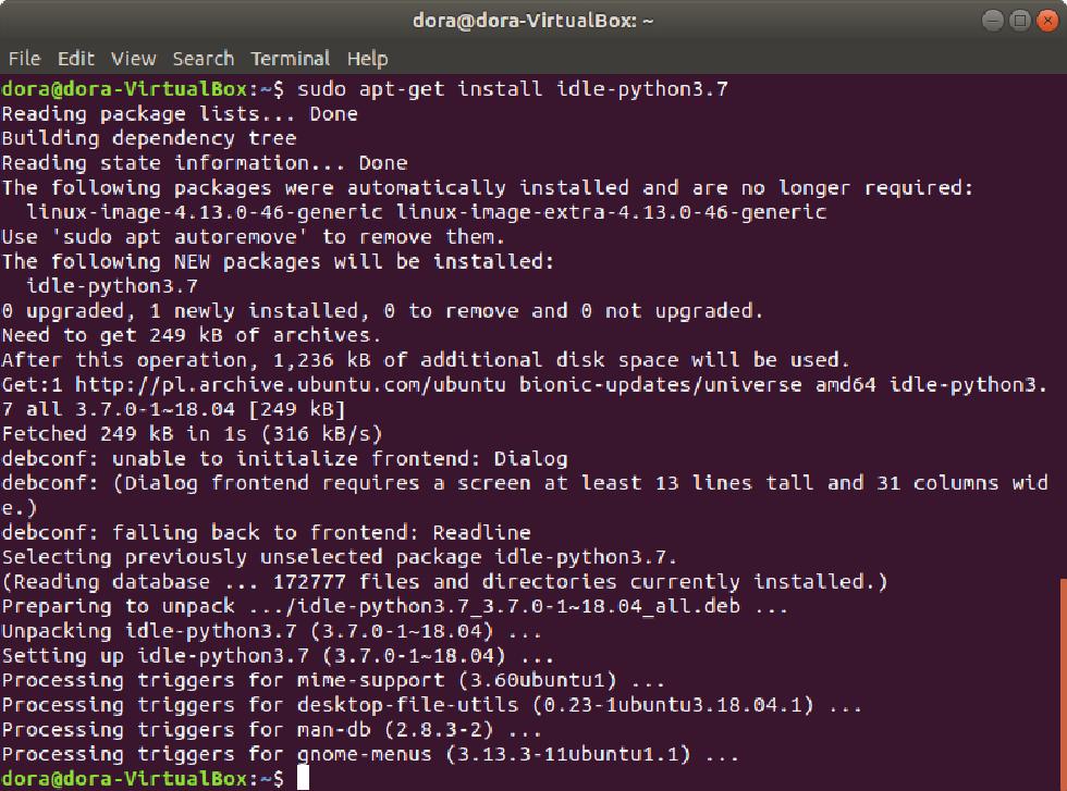 How to Install IDLE Python IDE in Ubuntu and Other Linux